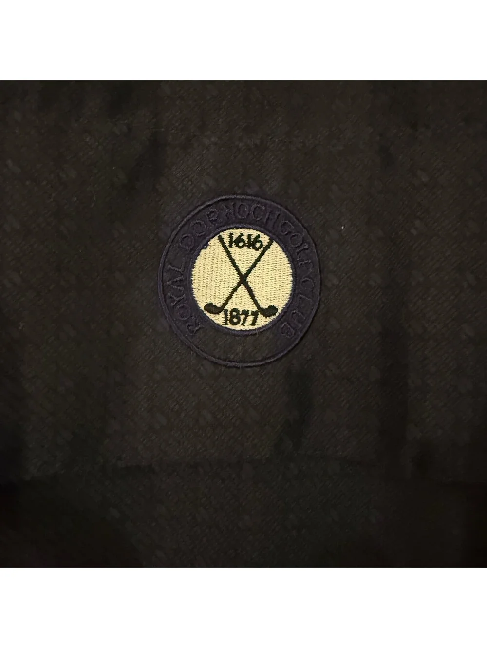 Royal Dornoch Golf Club Sunderland Weatherbeater Pullover XL Scotland Rare
